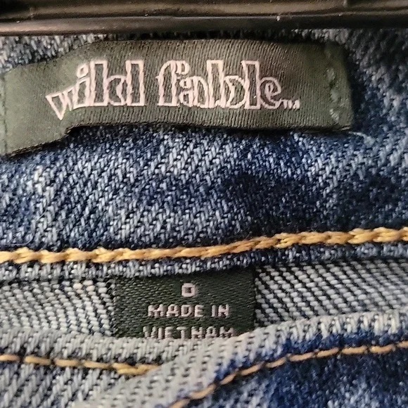 Wild Fable Super High Rise Jeans Size 0. - Picture 4 of 4